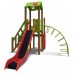 Игровой комплекс для детей  зелено-красный Башня-NEW  T901NEW