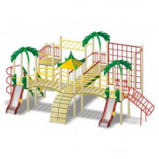Игровой комплекс для детской площадки Остров DIO-808
