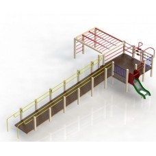 Игровой комплекс для детей инвалидов с ОФВ (DIO-791)