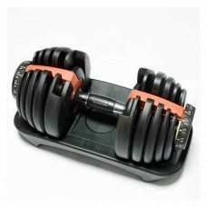 Гантели наборные 24 кг FitLogic Adjustable dumbbell on the stand